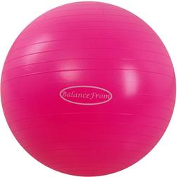 BalanceFrom Anti-Burst and Slip Resistant Exercise Ball Yoga Ball Fitness Ball Birthing Ball with Quick Pump,â¦ instock